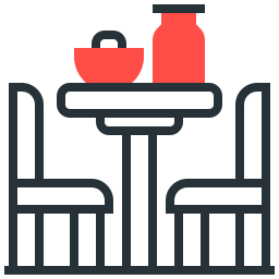 Masa paylaşım ikonu